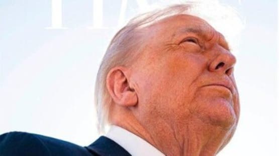 ترامب يهاجم غلاف تايم ويسخر من صورته